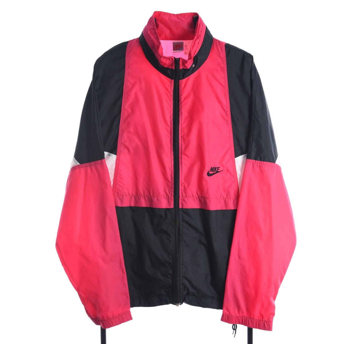 80s Nike Pink/Black Light Jacket (L)