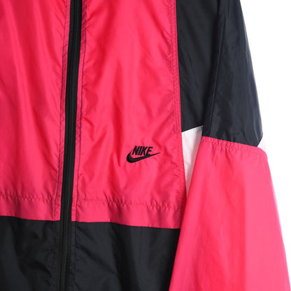 80s Nike Pink/Black Light Jacket (L)