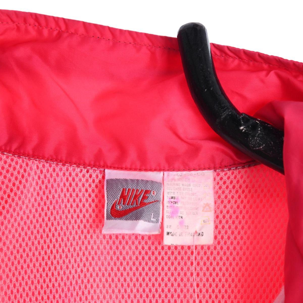 80s Nike Pink/Black Light Jacket (L)