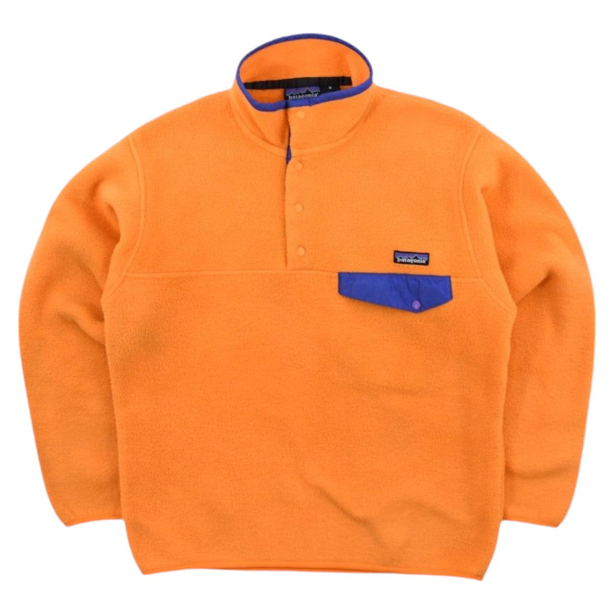 Patagonia Synchilla Orange Snap-T Fleece (S)