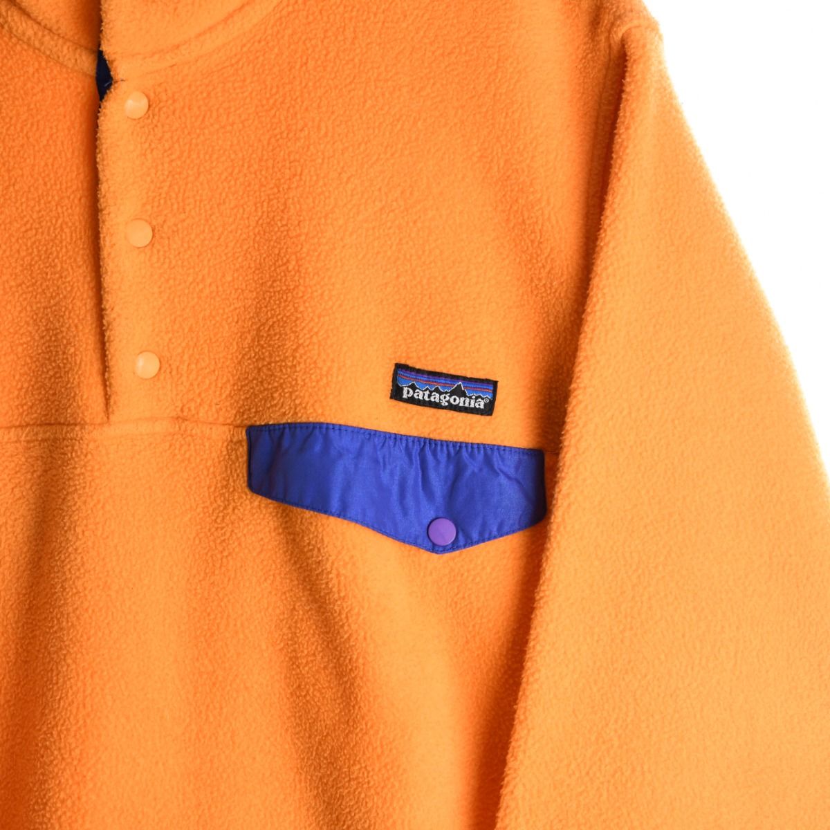 Patagonia Synchilla Orange Snap-T Fleece (S)