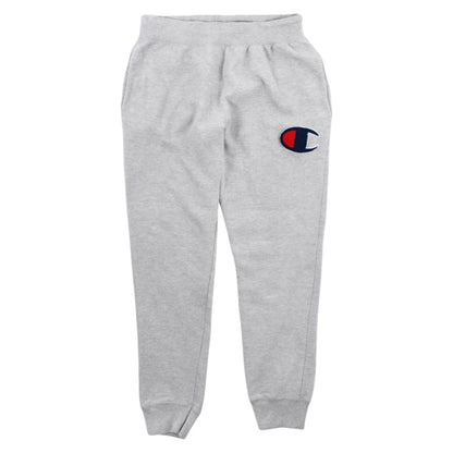 00s Champion Reverse Weave Grey Tracksuit Bottoms (L)