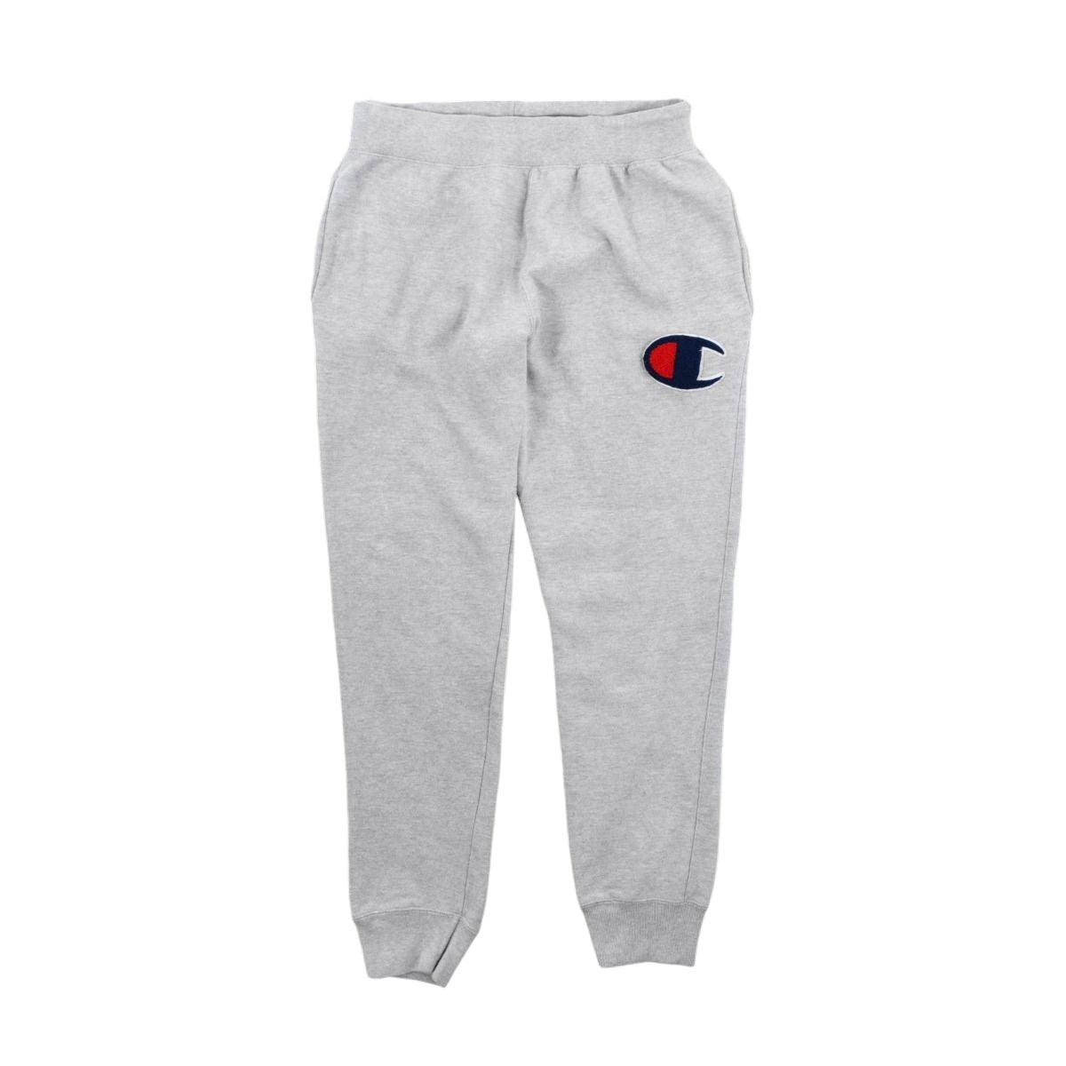 00s Champion Reverse Weave Grey Tracksuit Bottoms (L)