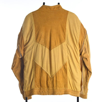 70s Valetino Suede Yellow Light Jacket (S)