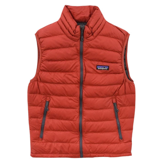 Patagonia Orange Padded Gilet (XS)