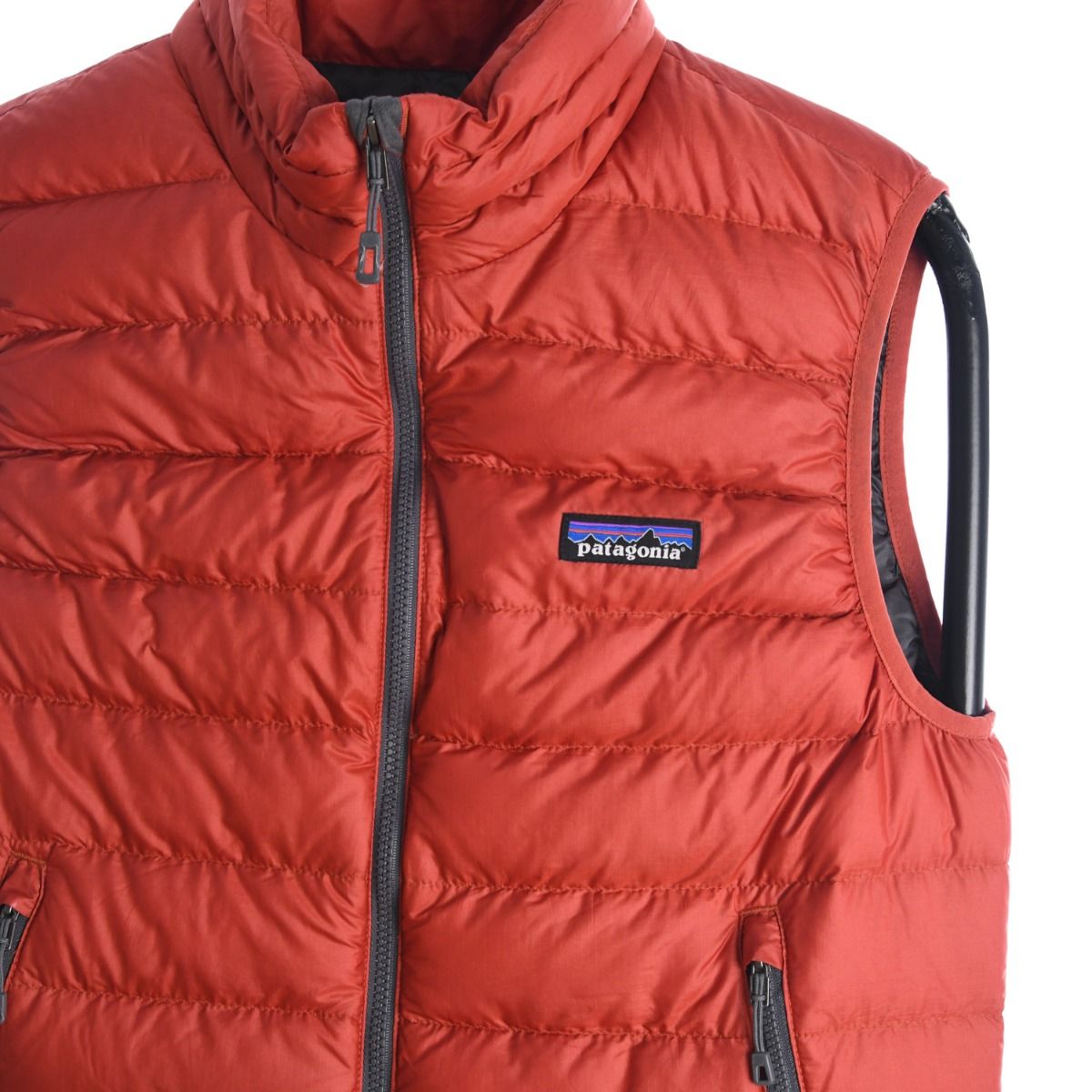 Patagonia Orange Padded Gilet (XS)