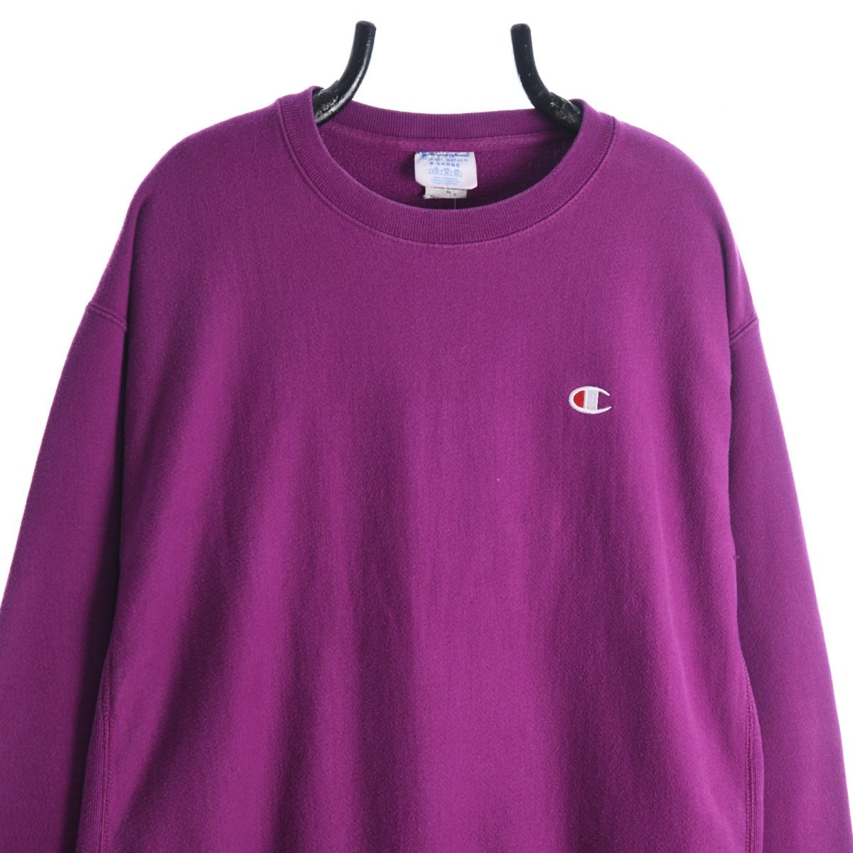 90s Champion Reverse Weave Purple Heavy Sweatshirt (XL)