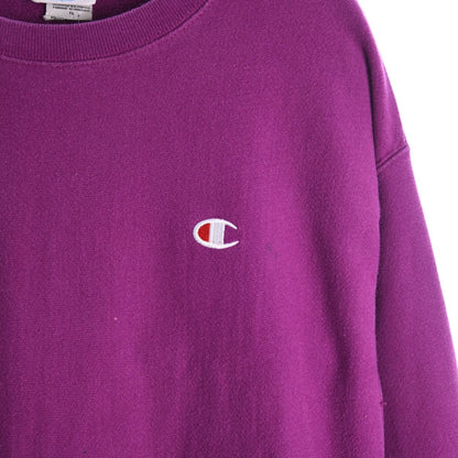 90s Champion Reverse Weave Purple Heavy Sweatshirt (XL)