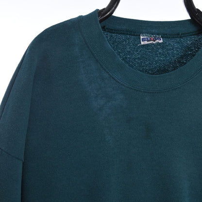 90s Jerzees Green Sweatshirt (L)