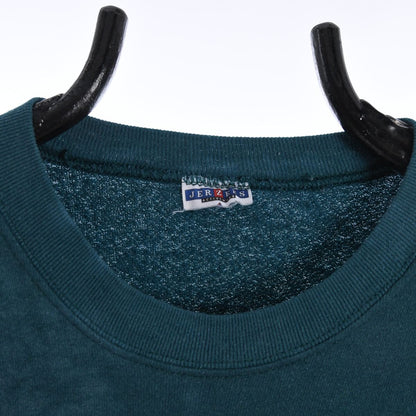 90s Jerzees Green Sweatshirt (L)