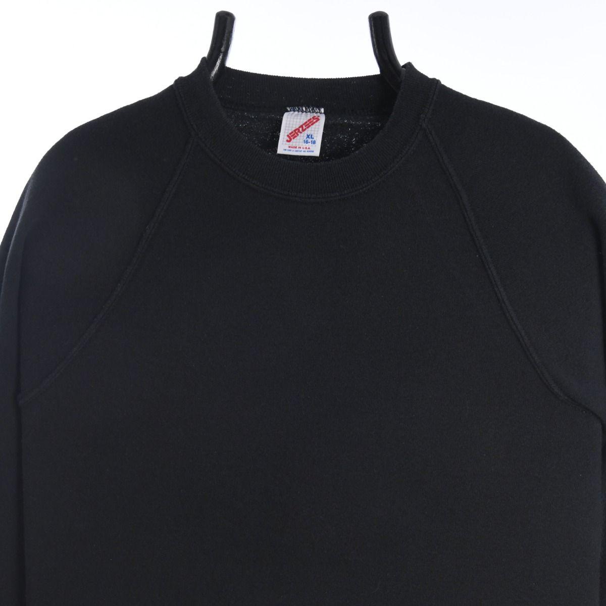 90s Jerzees Blank Black Sweatshirt (XS)