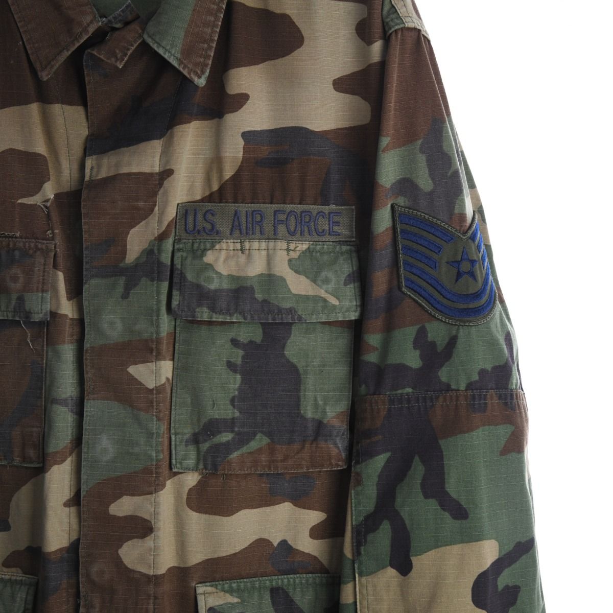 Vintage US Air Force Camo Jacket (L)