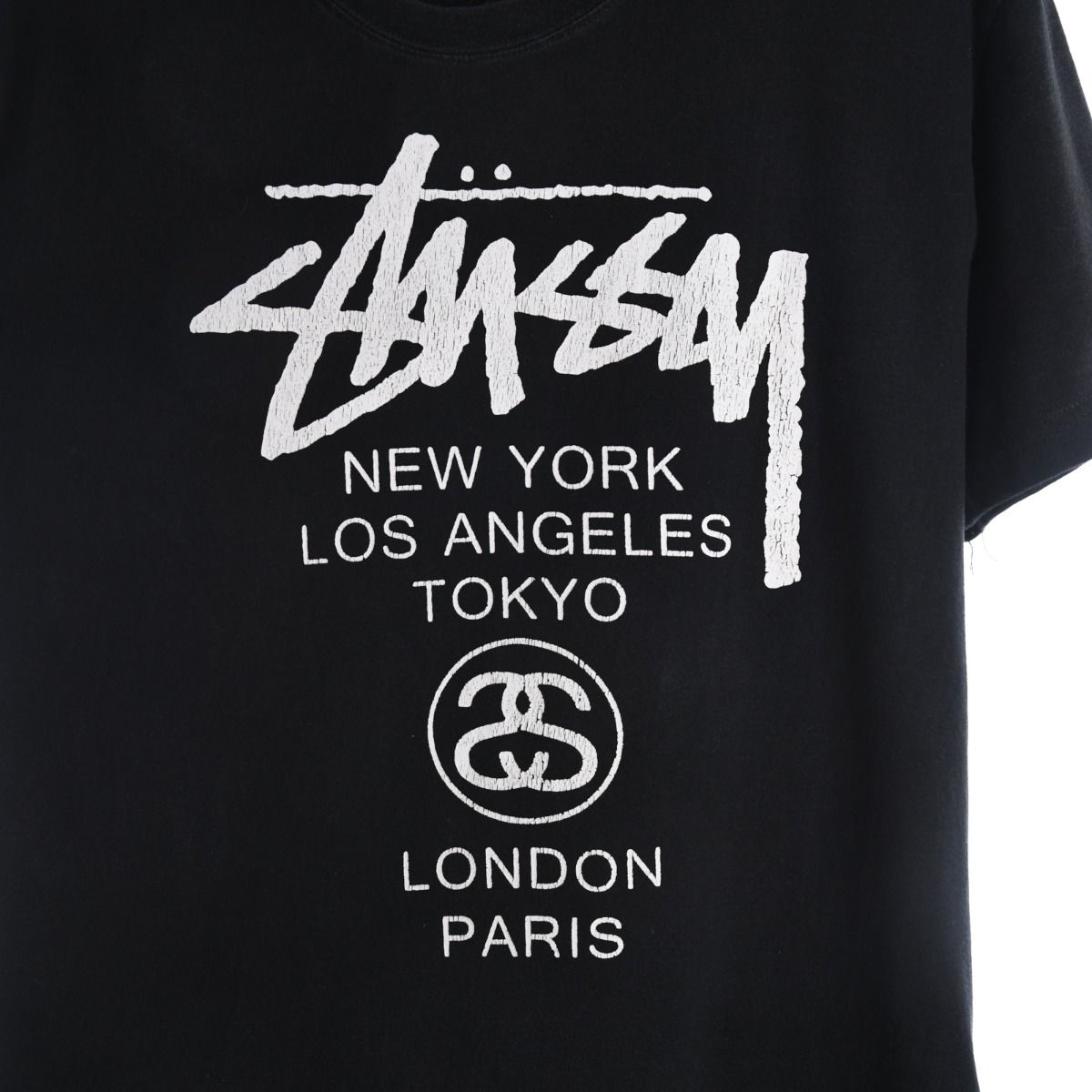 00s Stussy Black T-Shirt (M)