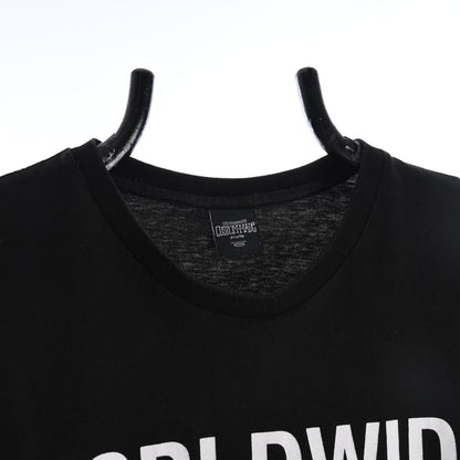 00s Stussy Worldwide Black T-Shirt (L)