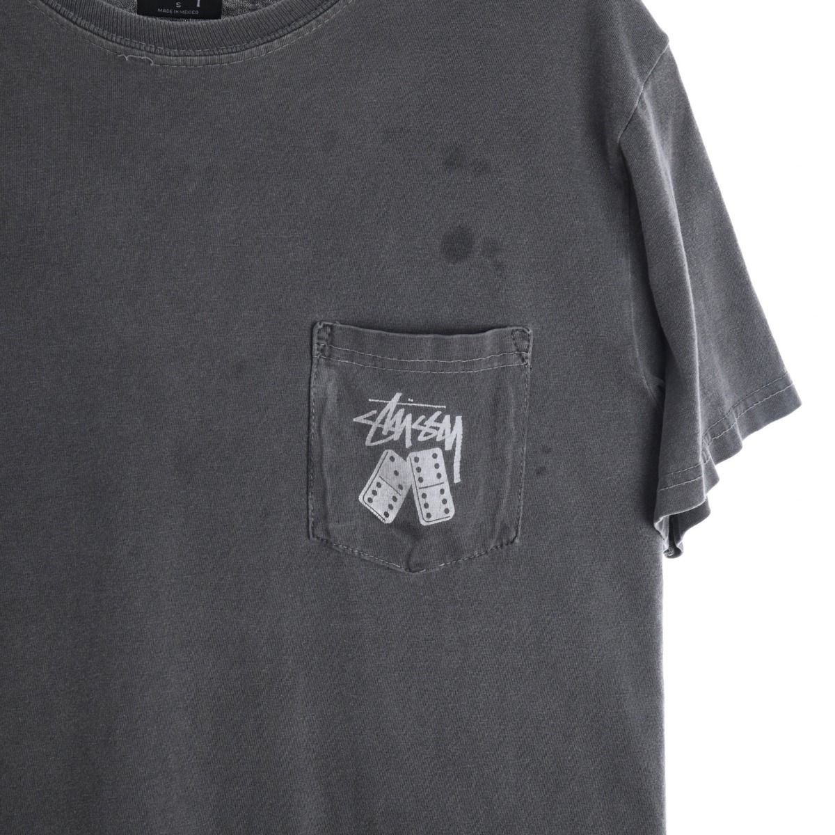 Stussy Grey T-Shirt (S)