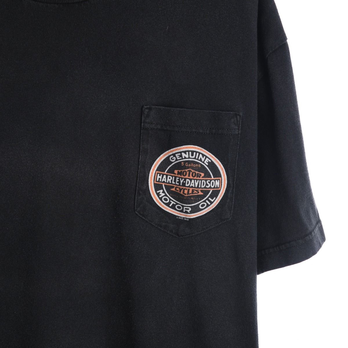 00s Harley Davidson Black T-Shirt (XL)