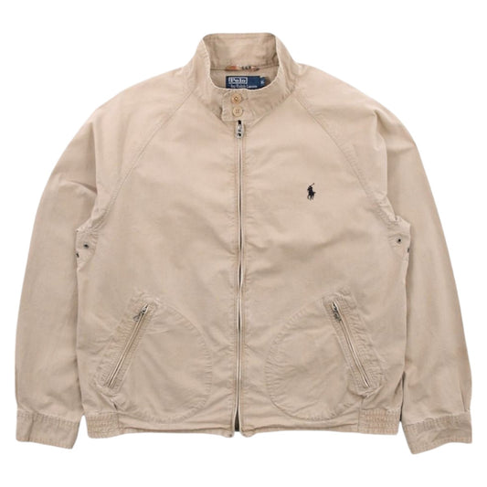 00s Polo Ralph Lauren Cream Harrington Jacket (M)