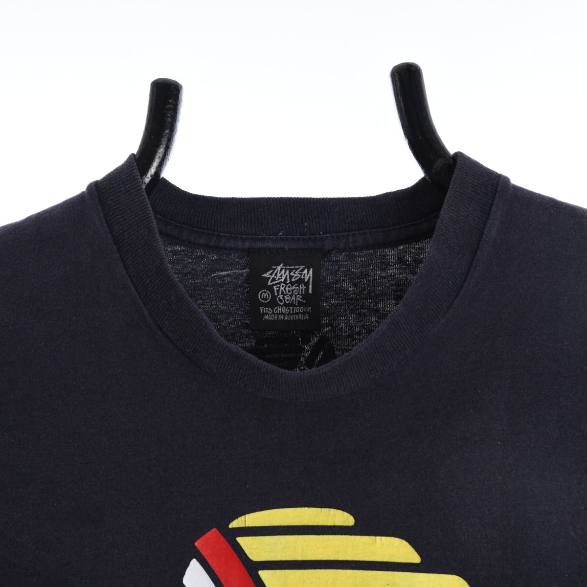 00s Stussy Navy Graphic T-Shirt (XS)