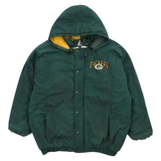 90s Green Bay Packers Starter Padded Jacket (XXL)