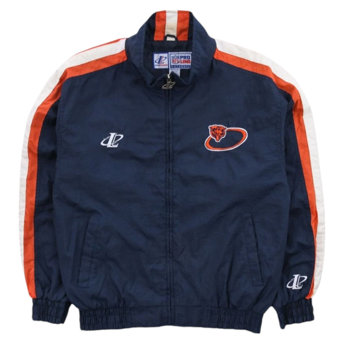 90s Chicago Bears Pro Line Navy Light Jacket (L)