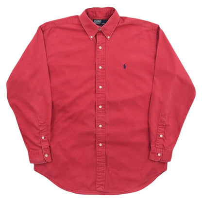 00s Polo Ralph Lauren Red Thick Shirt (XL)