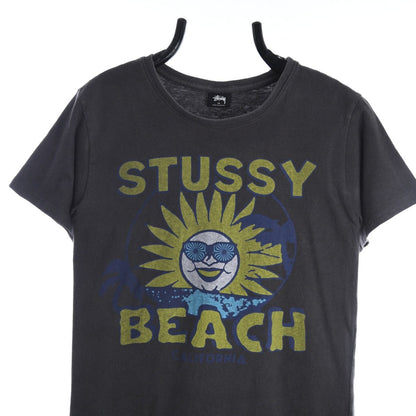 Stussy Beach Grey T-Shirt (S)