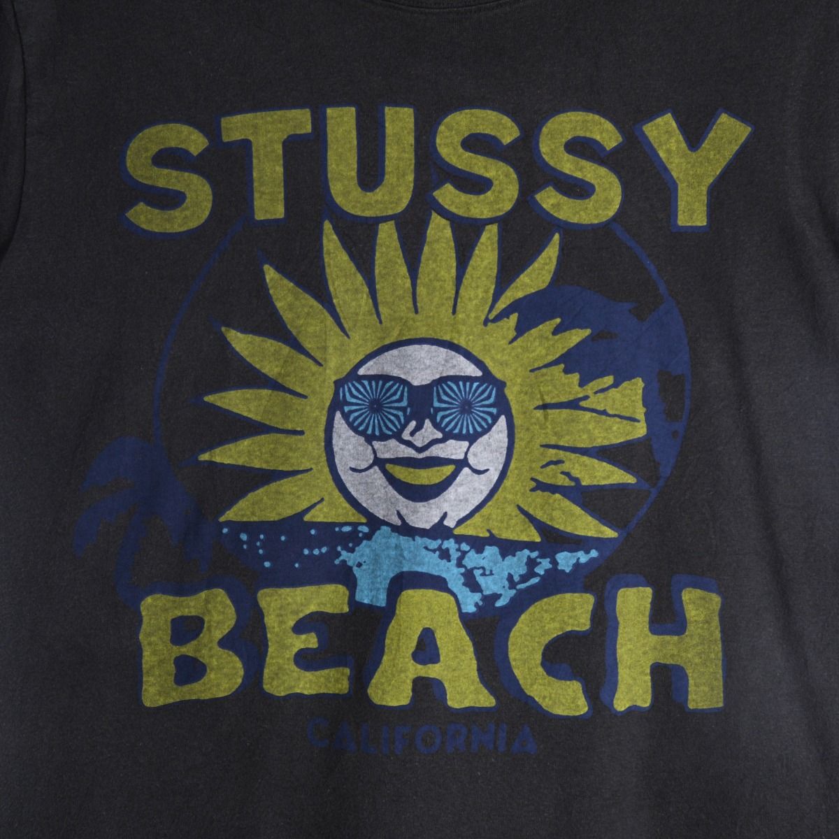 Stussy Beach Grey T-Shirt (S)