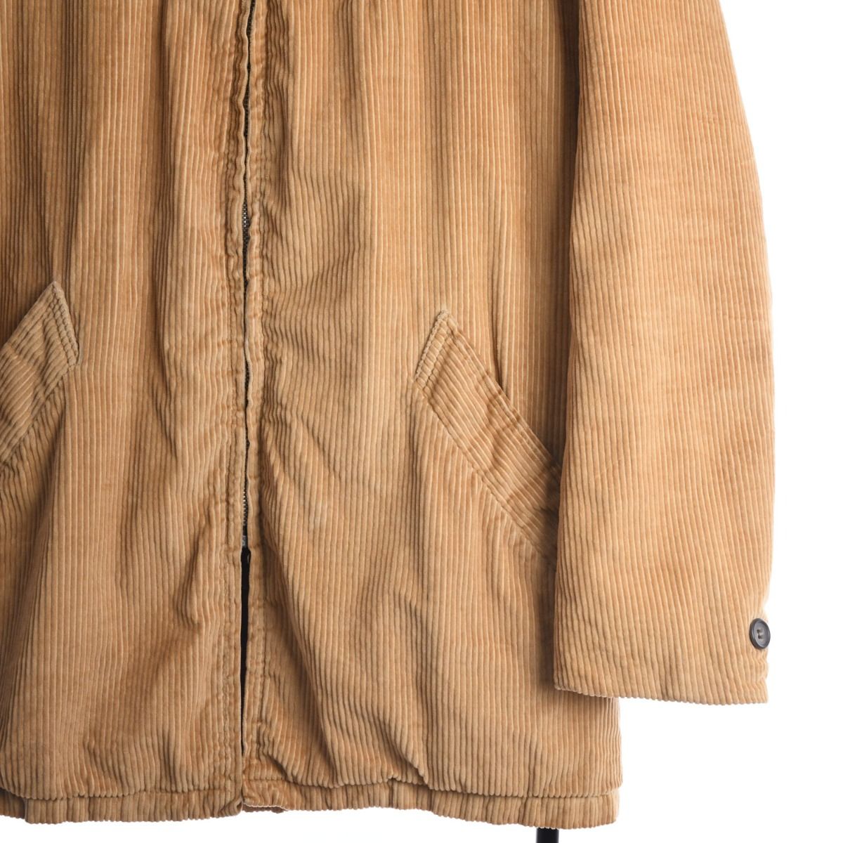 90s Brown Fleece Lined Corduroy Jacket (M)