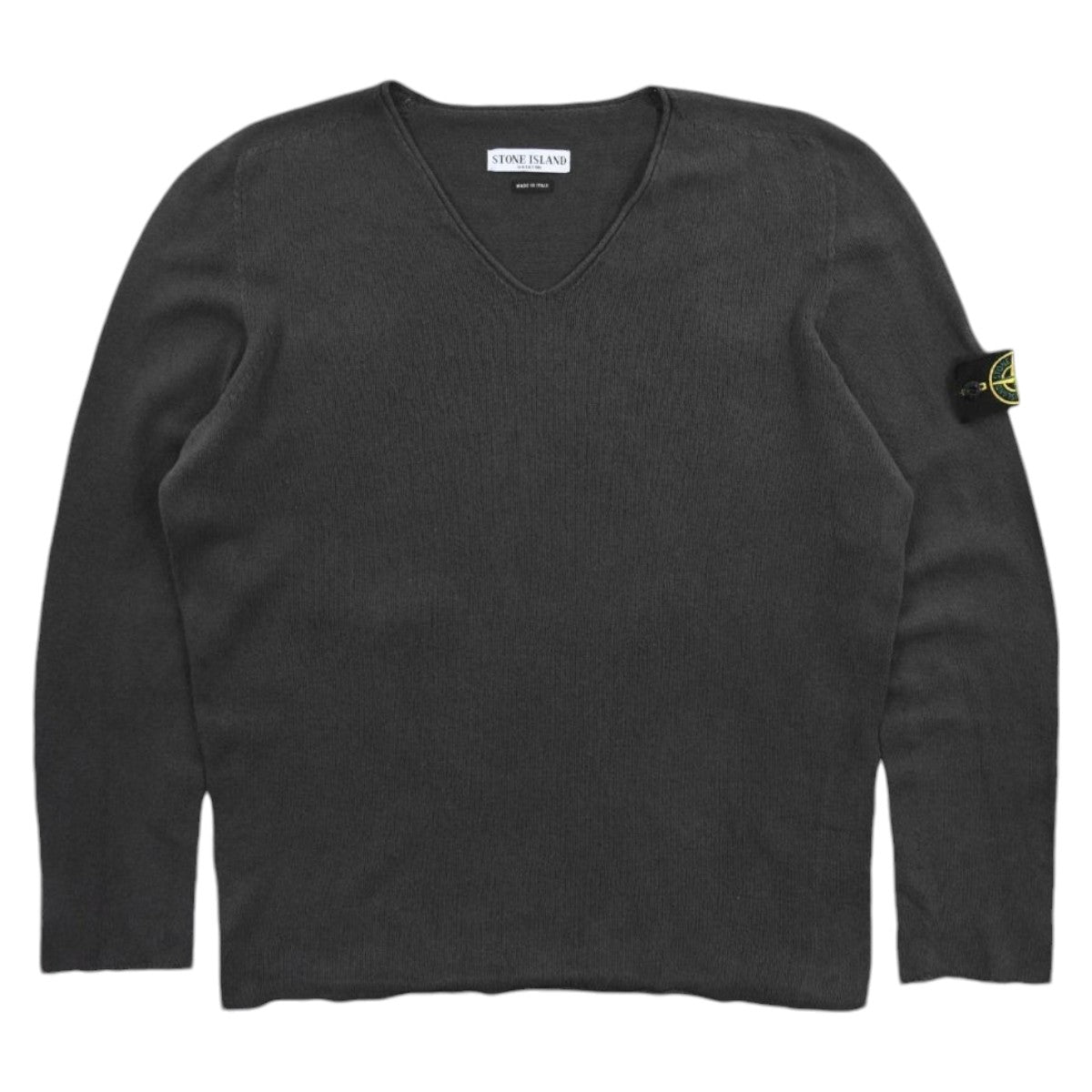 1986 Stone Island Grey Knitted Jumper (L)