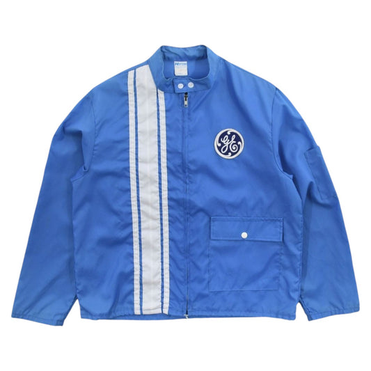 90s Blue Light Racing Jacket (L)