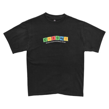 00s Chicago Museum of Science Black T-Shirt (S)