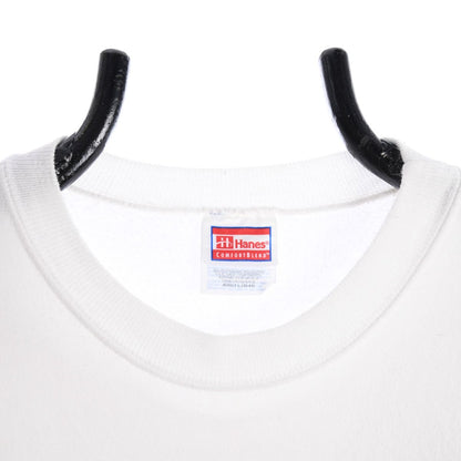 90s "I'm Italian" White Hanes Sweatshirt (M)