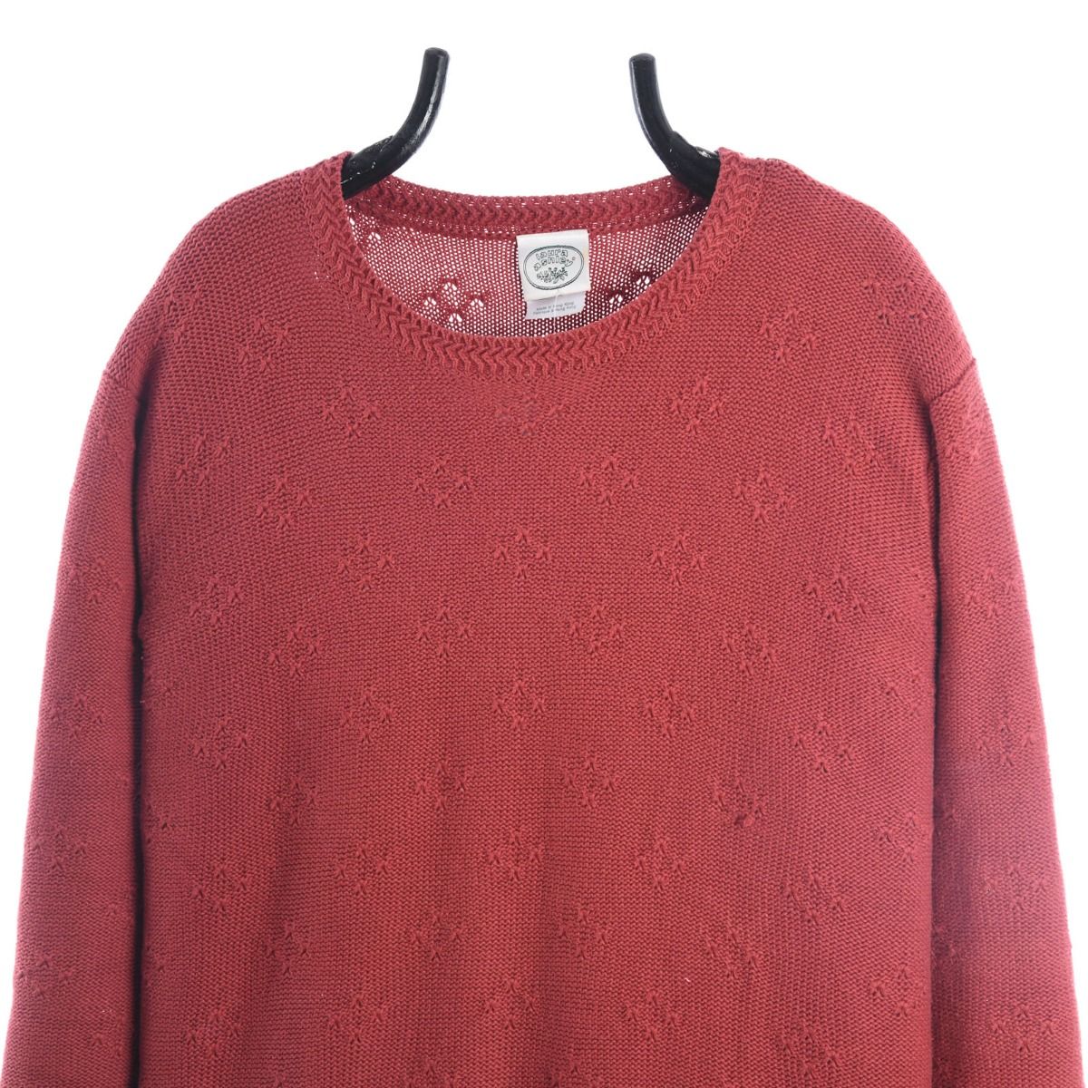 Laura Ashley Burnt Orange Knitted Jumper (M)