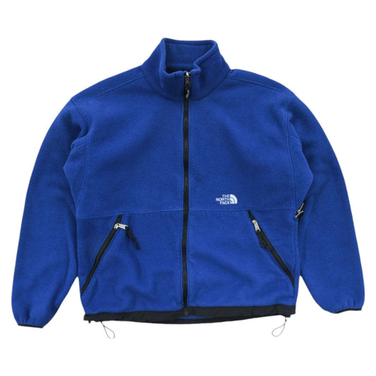 80s The North Face Blue Fleece Full Zip Jacket (L)