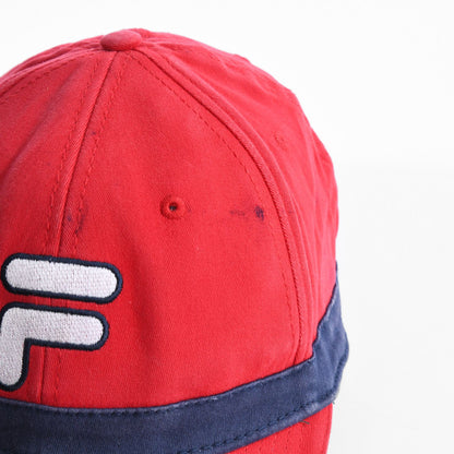 00s Fila Red Baseball Cap