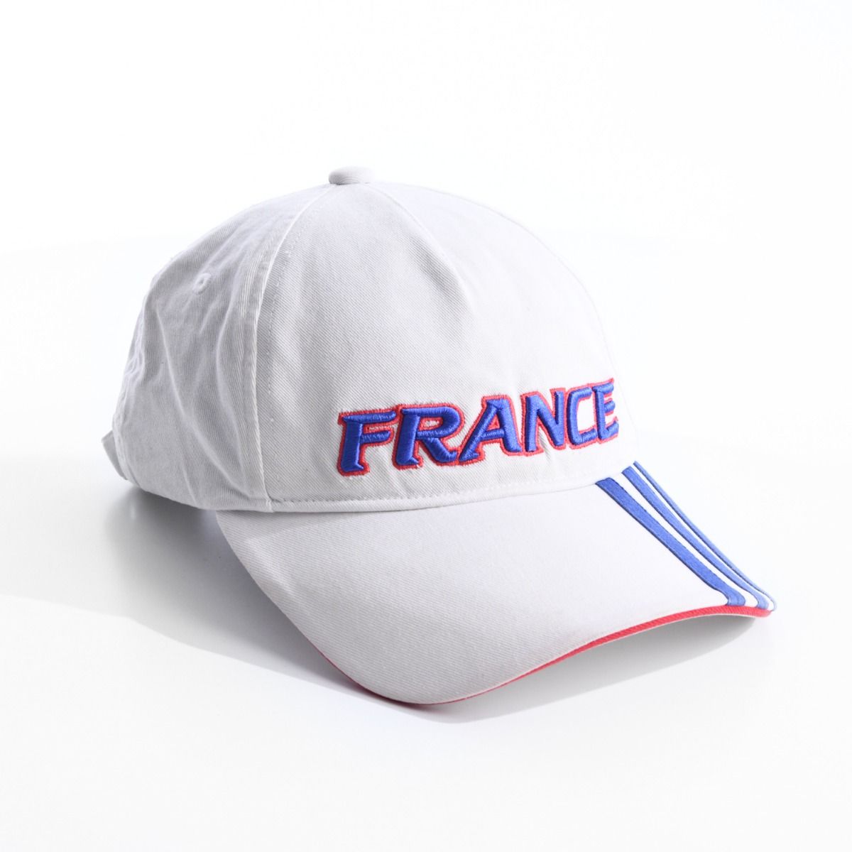 00s Adidas France Euros White Baseball Cap