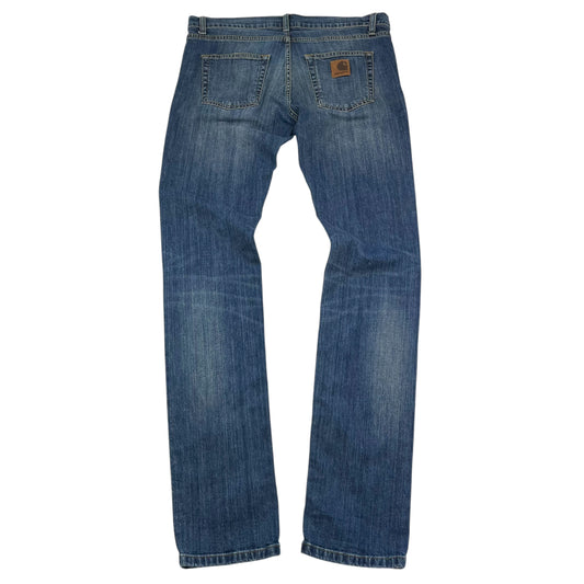 Carhartt Blue Slim Denim Jeans (W32" x L34")