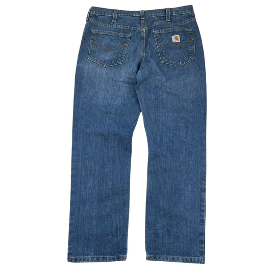 Carhartt Blue Straight Denim Jeans (W36" X L30")