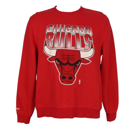 Chicago Bulls X Mitchell & Ness Red Sweatshirt (S)