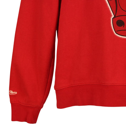 Chicago Bulls X Mitchell & Ness Red Sweatshirt (S)