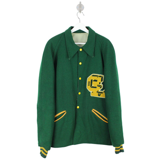 90s Heavy Green Jacket (L)