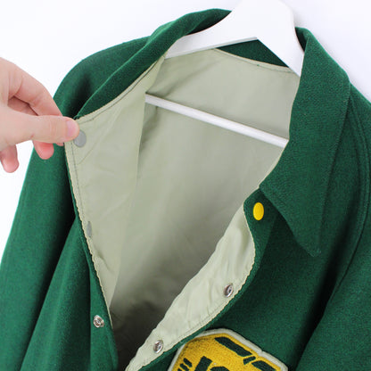 90s Heavy Green Jacket (L)