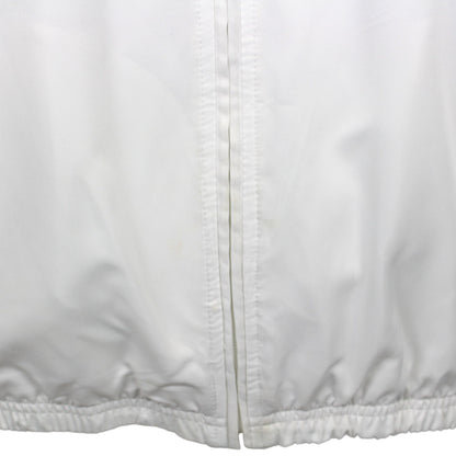 90s Nike Court White Track Jacket (Women's M)