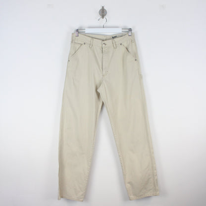 00s Gas Cream Carpenter Trousers (W33" X L33")