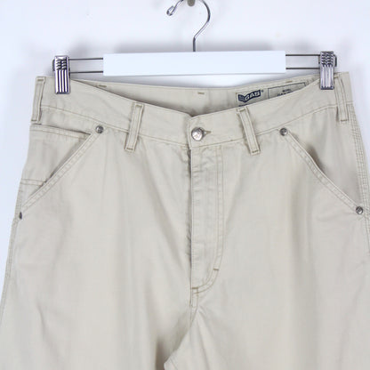 00s Gas Cream Carpenter Trousers (W33" X L33")