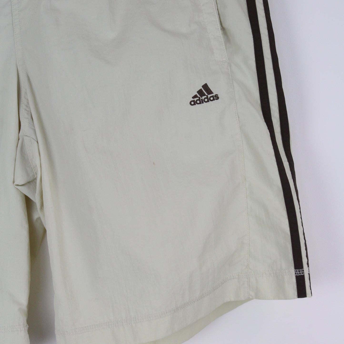 00s Adidas Cream Shorts (XL)