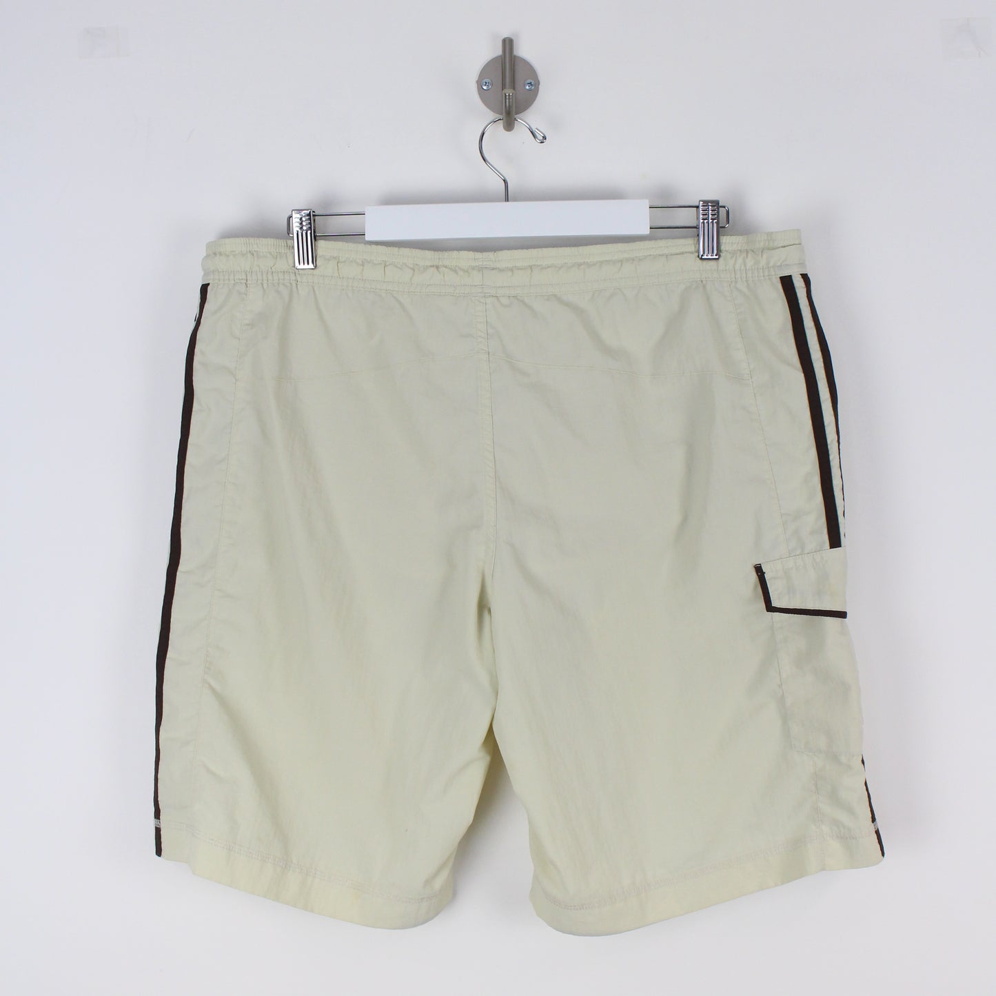 00s Adidas Cream Shorts (XL)