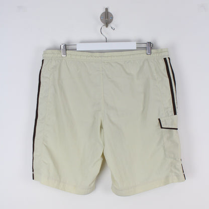 00s Adidas Cream Shorts (XL)