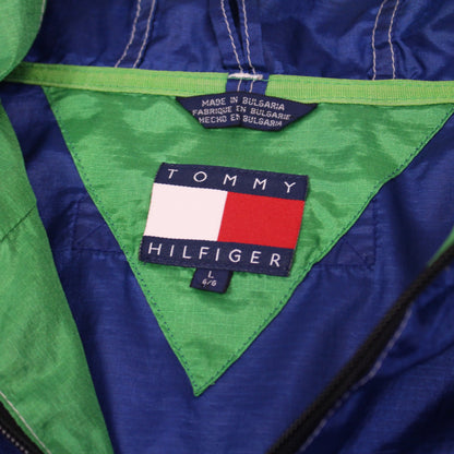 90s Tommy Hilfiger Blue Light Jacket (XXL)