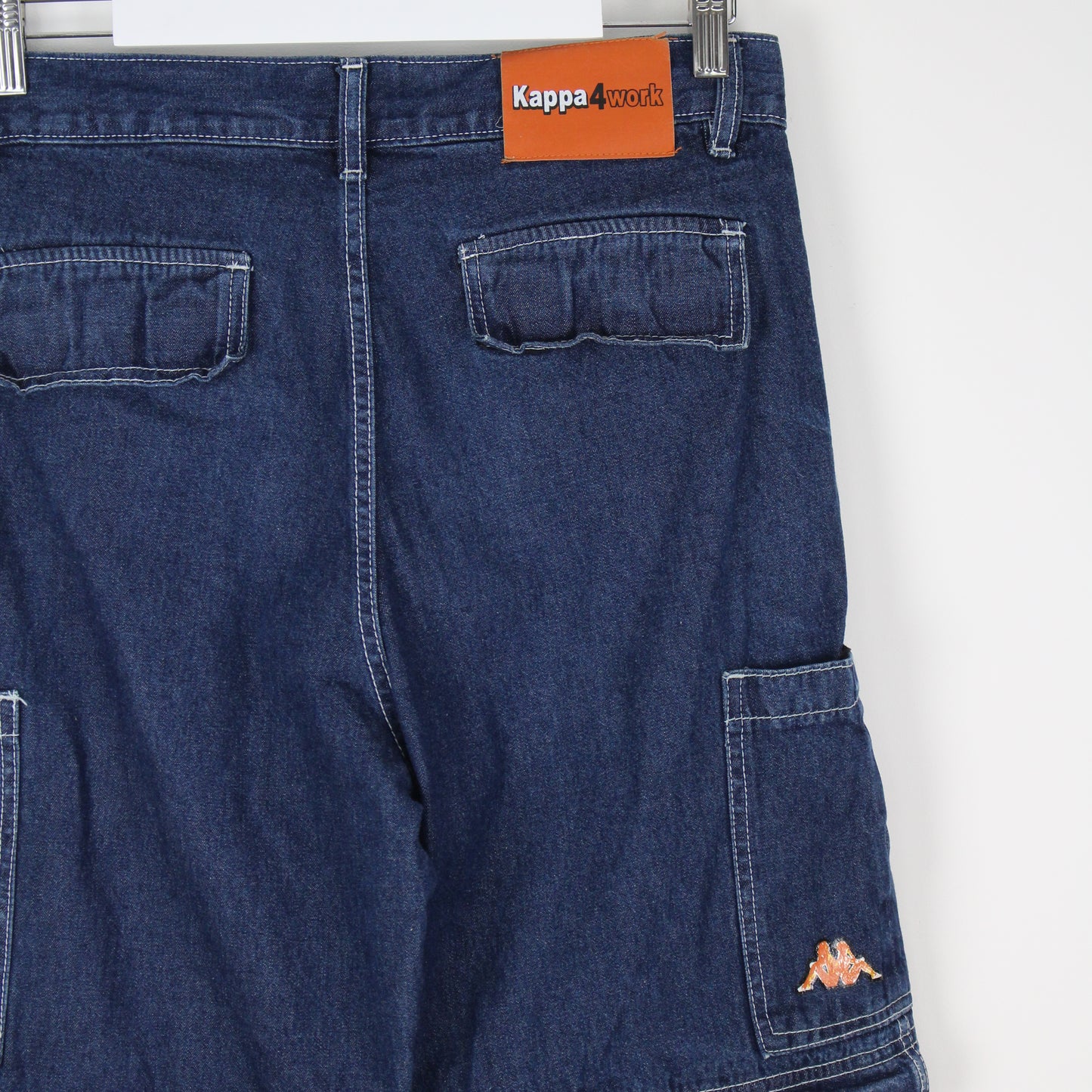 00s Kappa Denim 2 in 1 Denim Jeans/Shorts (W32")